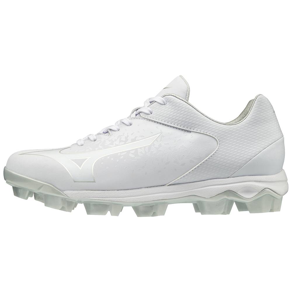 Mizuno Finch Select Nine Molded Női Softball Cipő Fehér OYH702653